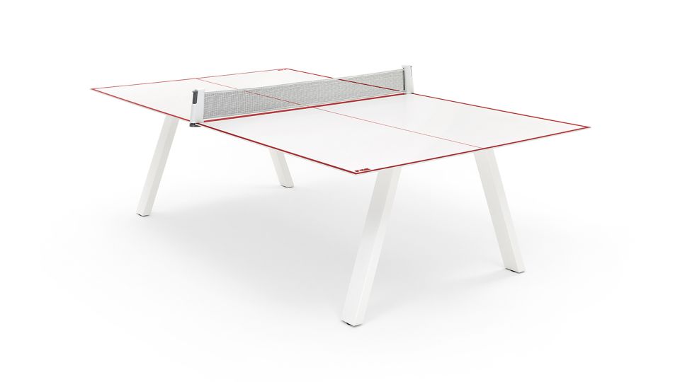 GRASSHOPPER OUTDOOR - Rectangular Ping pong table by Fas Pendezza