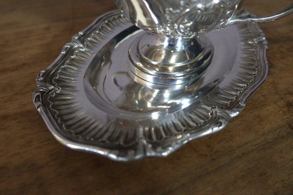 Gravy Boat in Solid Silver from Tétard-WSV-1392597