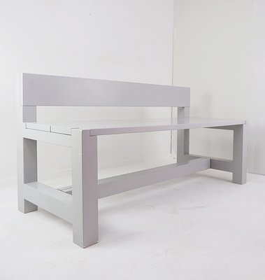 Gray Benches by Claire Bataille & Paul Ibens, Set of 2-NYF-2019038