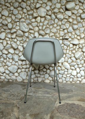 Gray Coquillage Chair by Pierre Guariche for Meurop, 1960s-ZM-999718