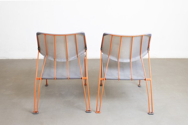 Gray Orange Chairs for Ikea, Set of 2-LMR-1290004