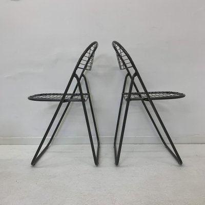 Gray Wire Chair by Niels Gammelgaard for IKEA, 1970s-BGP-975136