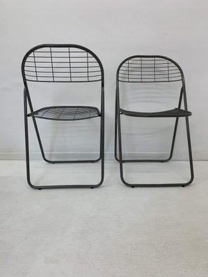 Gray Wire Chair by Niels Gammelgaard for IKEA, 1970s-BGP-975136