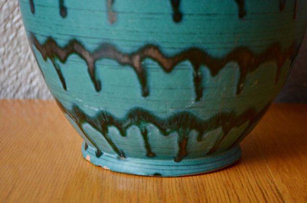 Green and Black Vase from Carstens Tönnieshof, 1960s-AIU-1746466