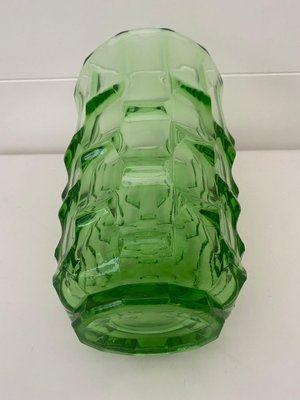 Green Art Deco Vase by August Walther & Söhne, 1930s-LL-1294787