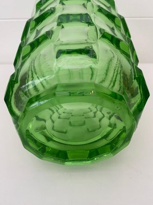 Green Art Deco Vase by August Walther & Söhne, 1930s-LL-1294787