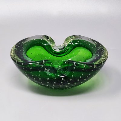 Green Ashtray Vide Poche by Flavio Poli for Seguso, 1960s-QGR-1437755