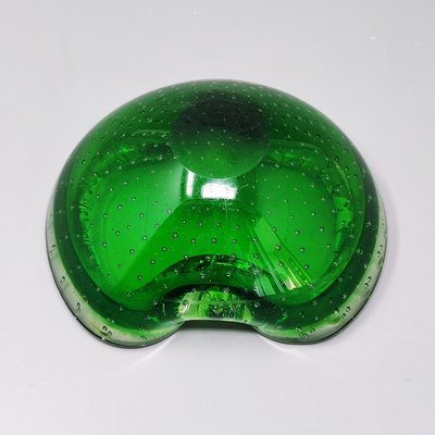 Green Ashtray Vide Poche by Flavio Poli for Seguso, 1960s-QGR-1437755