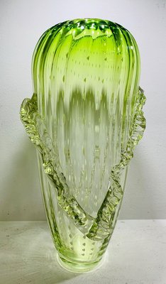 Green Blown Glass Vase, 1970s-IKW-826746