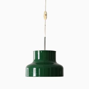 Green Bumling Lamp from Ateljé Lyktan, 1960s-QWP-2034859