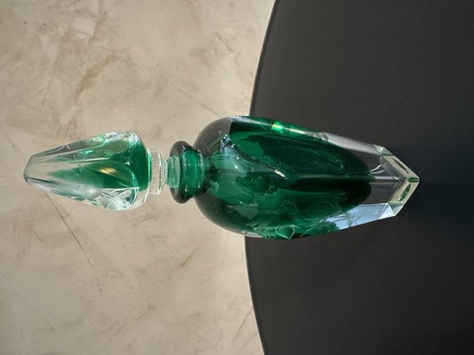 Green Crystal Glass Bottle-BFK-1706338