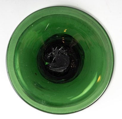 Green Crystal Vase, 20th Century-WFS-934989