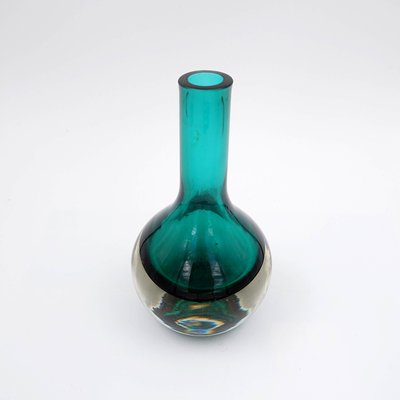 Green Kolben Vase by Tamara Aladin Riihimaki for Riihimaen Lasi Oy-NYF-2018880