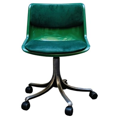 Green Modus Office Chair attributed to Osvaldo Borsani, Italy, 1975-YUW-2035104