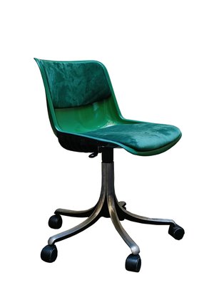 Green Modus Office Chair attributed to Osvaldo Borsani, Italy, 1975-YUW-2035104