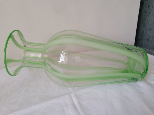 Green Murano Glass Vase-AX-838527