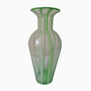 Green Murano Glass Vase-AX-838527