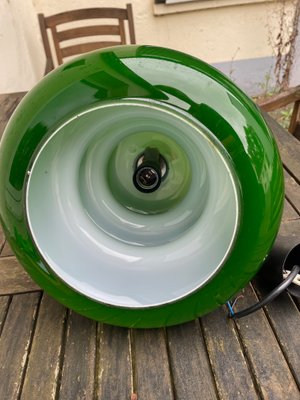 Green Pendant Light from Peill & Putzler, Germany, 1960s-XHV-2040443