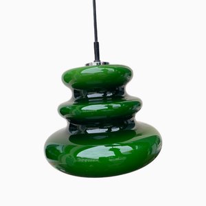 Green Pendant Light from Peill & Putzler, Germany, 1960s-XHV-2040443