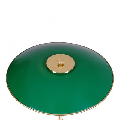 Green Ph-3/2 Table Lamp in Brass by Poul Henningsen for Louis Poulsen, 1970s-MTD-1400872