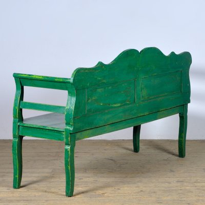 Green Pine Bench, 1920s-IW-1780639