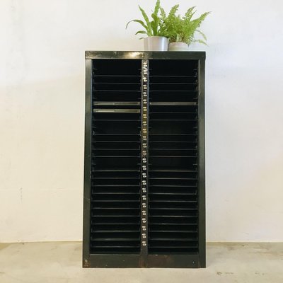 Green Printing Steel Cabinet with Shelves-LCQ-854070