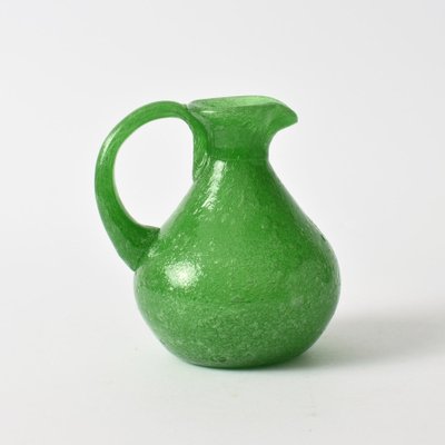 Green Pulegoso Glass Vase from Seguso-IXK-1354496