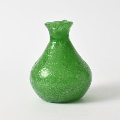 Green Pulegoso Glass Vase from Seguso-IXK-1354496