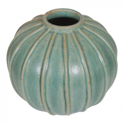 Green Sphere Shaped Vase by Arne Bang-MTD-1399795