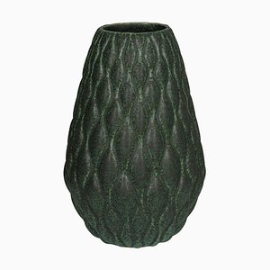 Green Stoneware Vase by Anders Børgesen-MTD-1399805