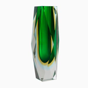 Green Vase attributed to Flavio Poli for Seguso-ESB-1368399