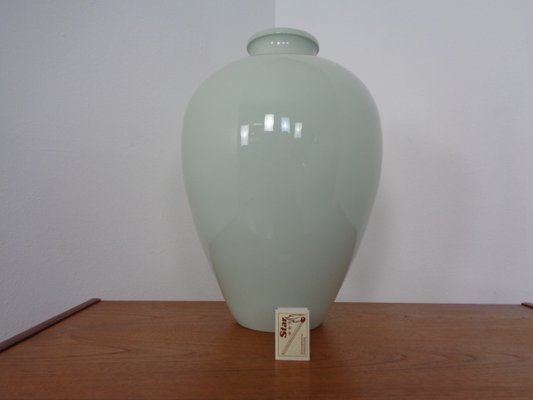 Green Vase by Trude Petri for KPM Berlin Staude Porcelaina, 1930s-RDW-1325188