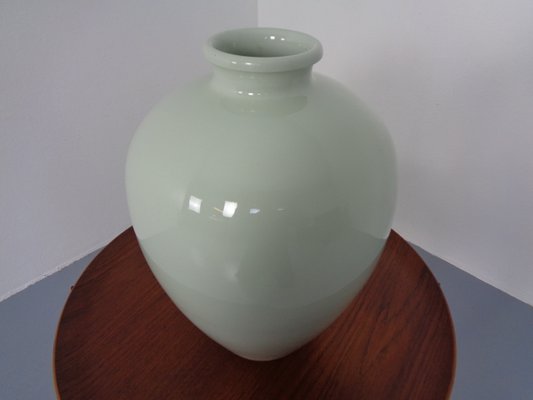 Green Vase by Trude Petri for KPM Berlin Staude Porcelaina, 1930s-RDW-1325188