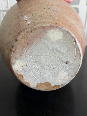 Grés De Puisaye Vase, 1970s-AVC-1394102