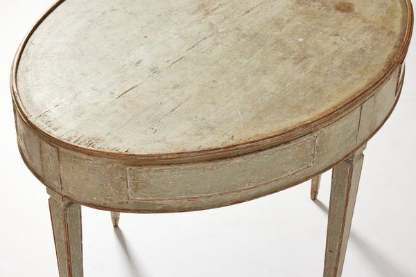 Grey-Beige Tea Table, 1800s-VAP-2035955