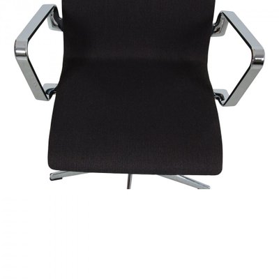 Grey Fabric and Chrome Frame Oxford Armchair by Arne Jacobsen-MTD-1400357