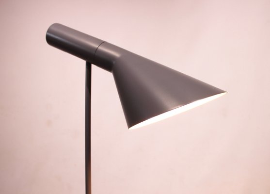 Grey Floor Lamp by Arne Jacobsen for Louis Poulsen, 1990s-UY-541165