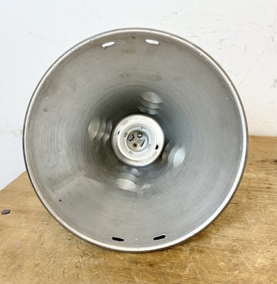 Grey Industrial Aluminium Cage Pendant Lamp, 1970s-CGF-1746393