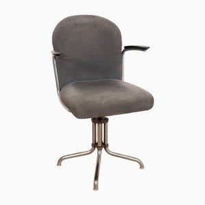 Grey Model 356 Office Chair by Wh. Gispen-GE-1138466