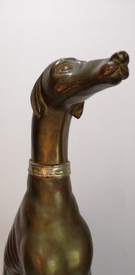 Greyhound Dog Sculpture, Italy, 1900s-JJT-853588