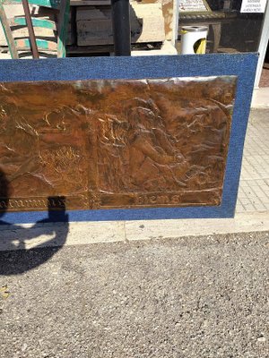 Grounded Painting on Copper Panels, The Four Seasons and the Zodiac Signs, Italy, 1970-RAQ-1014332