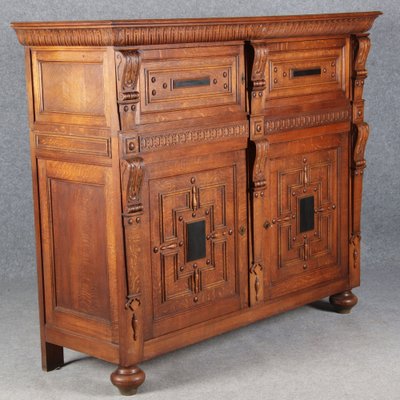 Gründerzeit Cabinet with 4 Doors, 1880s-DXD-1790528