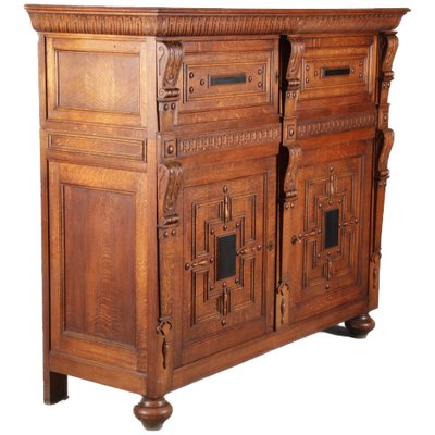 Gründerzeit Cabinet with 4 Doors, 1880s-DXD-1790528