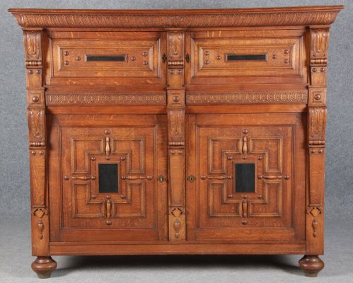 Gründerzeit Cabinet with 4 Doors, 1880s-DXD-1790528