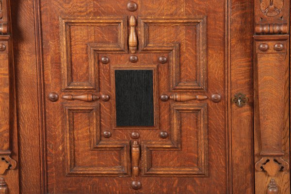 Gründerzeit Cabinet with 4 Doors, 1880s-DXD-1790528