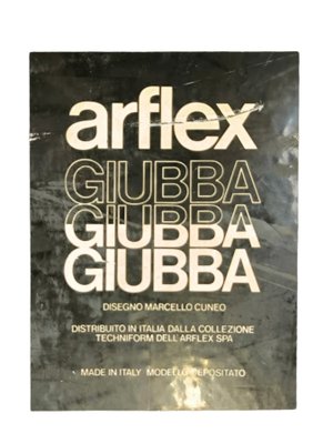 Gubba Lounge Chair by Marcello Cuneo for Arflex, 1980-WIF-2034914