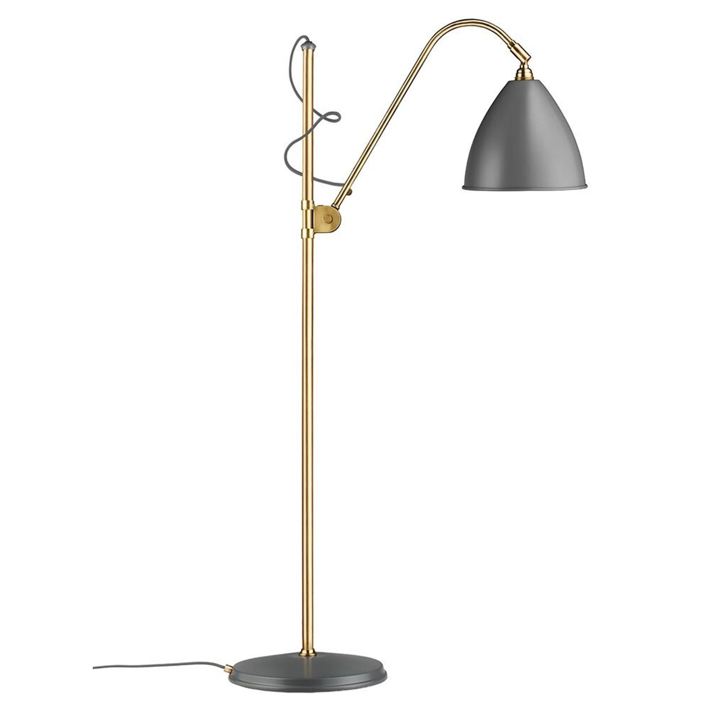 Bestlite BL3M Floor Lamp by GUBI #Brass / Grey
