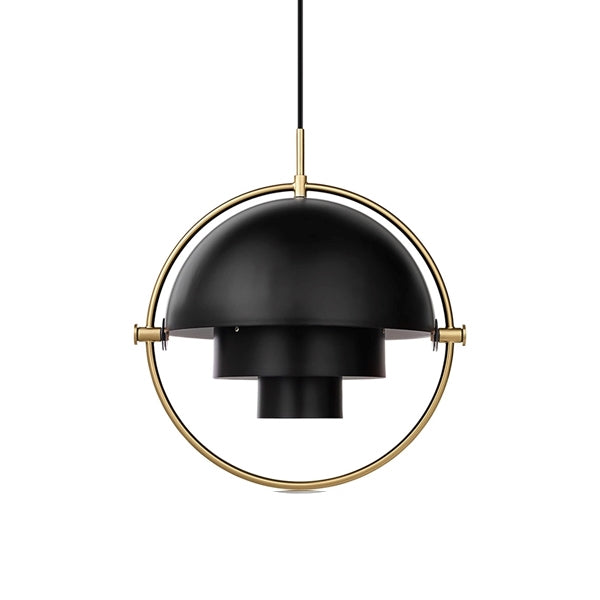 Multi-Lite Pendant Lamp by GUBI #Black / Brass