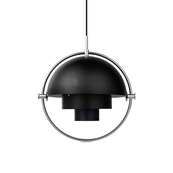 Multi-Lite Pendant Lamp by GUBI #Chrome / Black