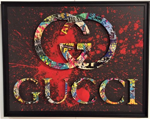 Gucci Mixed Media Artwork by Aiiroh-KHH-541897